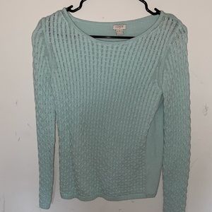 Light blue sweater